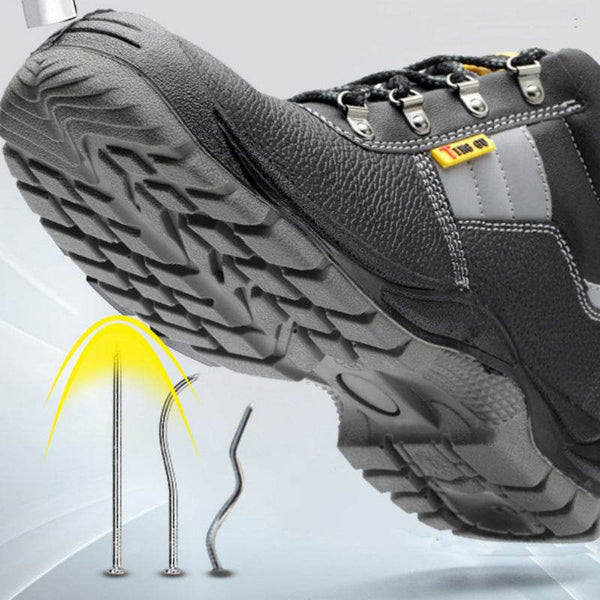Safety Shoes Heavy Duty Sneakers Toe Cap Steel Protection Boots For Men - ZEYTONCART