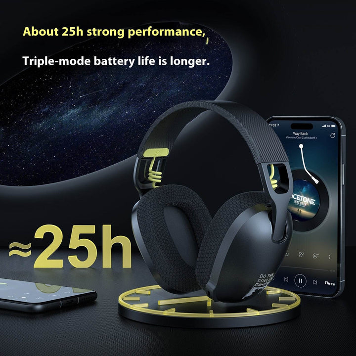 Wireless Gaming Headphone Head-mounted Noise Reduction Headset Stereo Bluetooth - ZEYTONCART