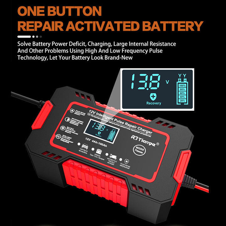 Car Battery Charger Lead Acid Battery - ZEYTONCART