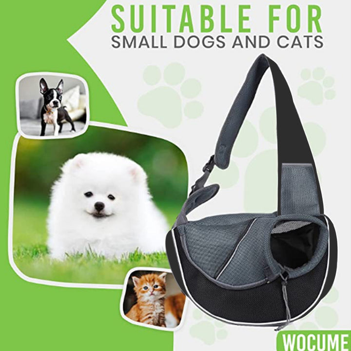 Carrying Pets Bag Women Outdoor Portable Crossbody Bag For Dogs Cats Pet Products - ZEYTONCART