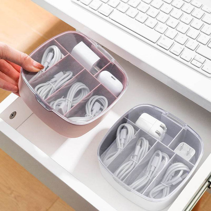 Charging Cable Storage Cable Management Box - ZEYTONCART