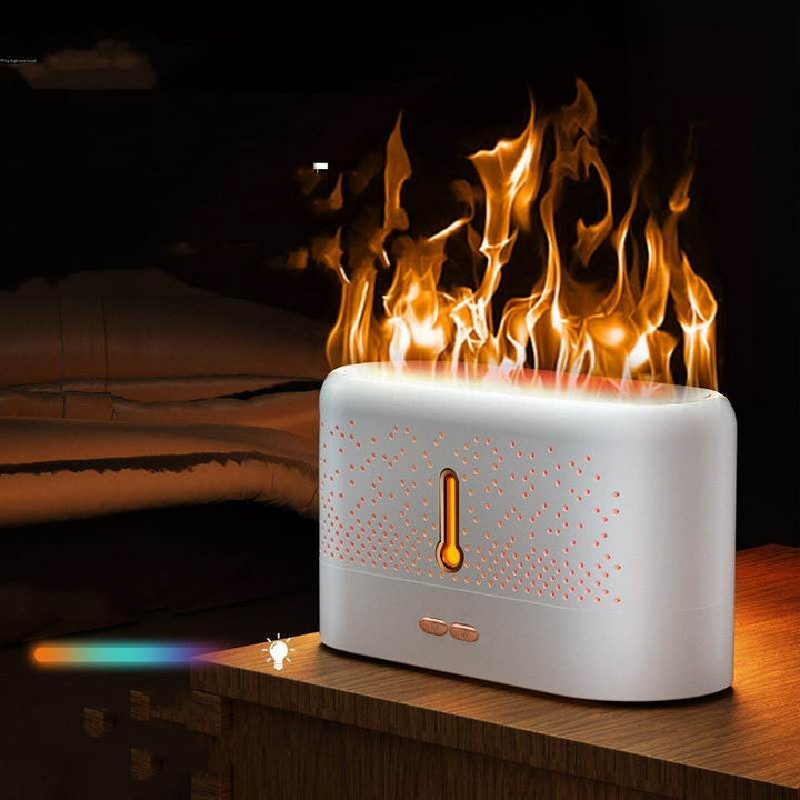Ultrasonic Aromatherapy Diffuser - Home Flame Humidifier - ZEYTONCART