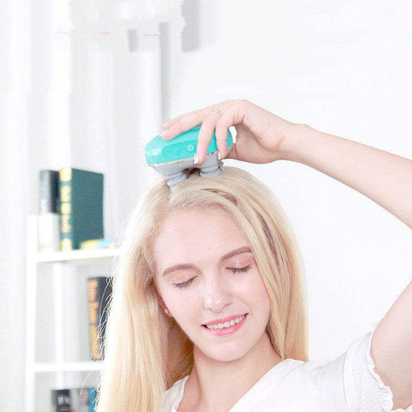 Massager Electric Kneading Vibration Charging Scalp Head - ZEYTONCART
