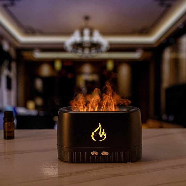 Creative Simulation Candle Light Aromatherapy Diffuser - ZEYTONCART