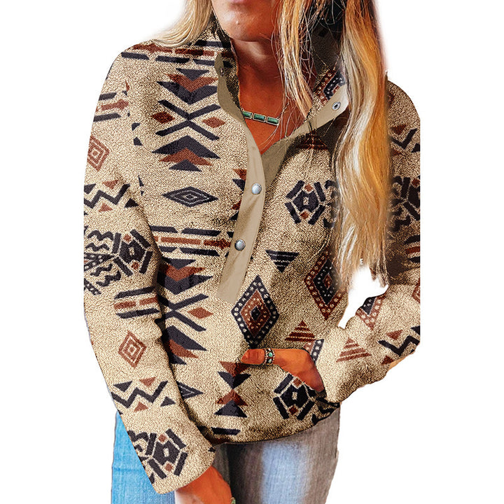 Autumn And Winter New Warm Loose Long Sleeve Top Women - ZEYTONCART