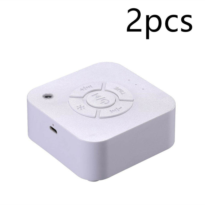 White Noise Machine USB Rechargeable Timed Shutdown Sleep Sound Machine For Sleeping & Relaxation For Baby Adult Office Travel - ZEYTONCART