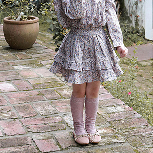 Fashion Floral Girl Floral Fluffy Cake Skirt Skirt - ZEYTONCART