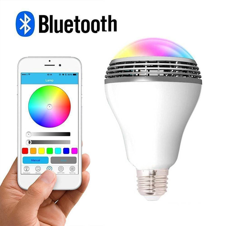 Creative Home LED Smart Bluetooth Speaker E27 Bulb Light - ZEYTONCART