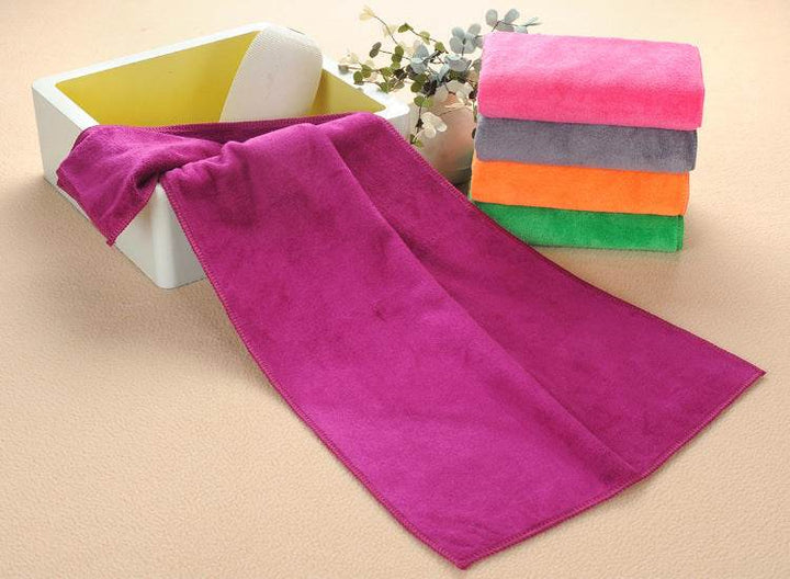 Microfiber Barber Shop Special Dry Hair Towel For Beauty Salon - ZEYTONCART
