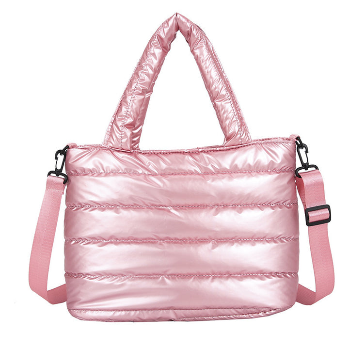 Women's Fashion Casual Shiny Shoulder Handbag - ZEYTONCART