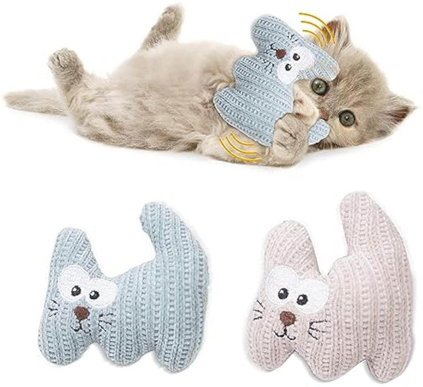 Catnip Toy For Cats Kittens Plush Rope Cat Chew Toy With Bell Bite Resistant Catnip Toys Cat Teething Toy - ZEYTONCART