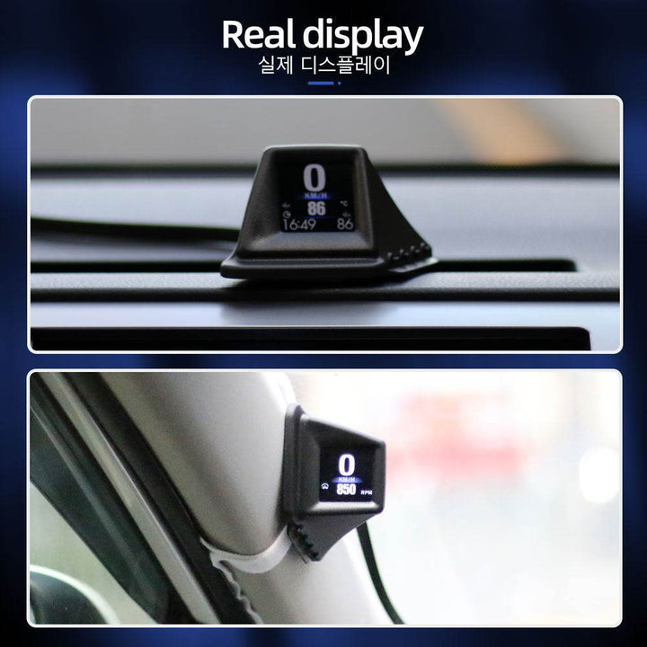 Car Display AP-1 Car HUD Head-up Display OBD GPS Driving Computer Code Table - ZEYTONCART