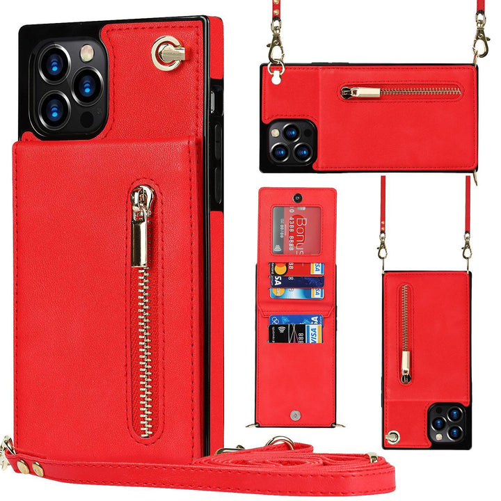 Zipper Phone Case Phone Case Crossbody - ZEYTONCART