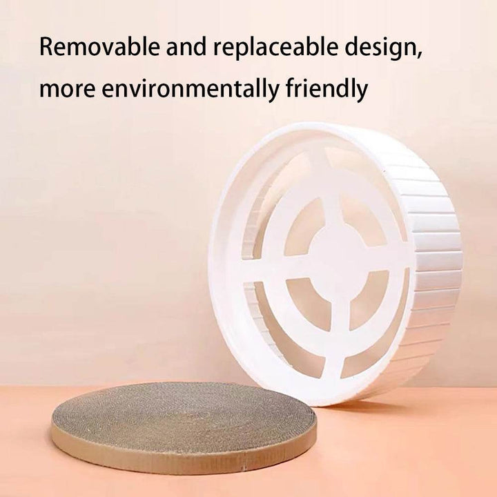 Cat Scratch Plate Round Pet Supplies - ZEYTONCART