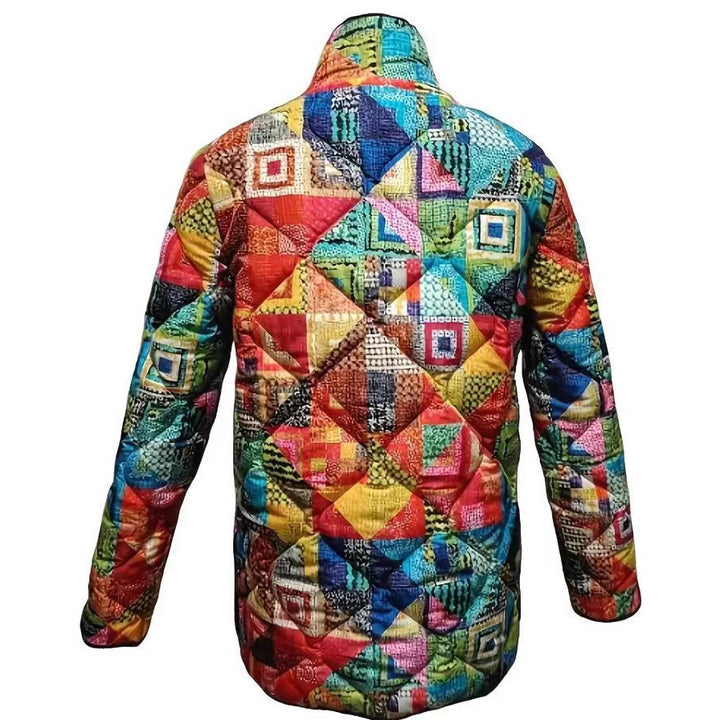 Women's Printed Fall Winter Coat - ZEYTONCART