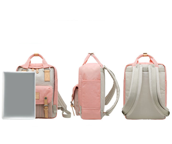 Fashion Stripe Casual Computer Backpack - ZEYTONCART