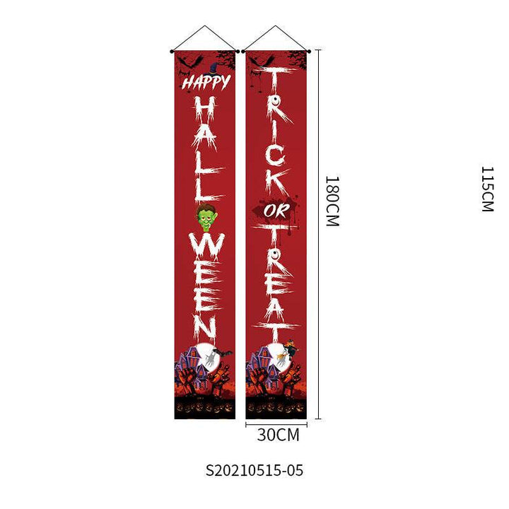 Halloween Decoration Couplet Trick Or Treat - ZEYTONCART