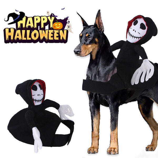 NEW Funny Pet Halloween Costume Halloween Pet Decoration Dress Up Pet Cosplay Costume Halloween Pet Clothes Spider Pumpkin Vest - ZEYTONCART