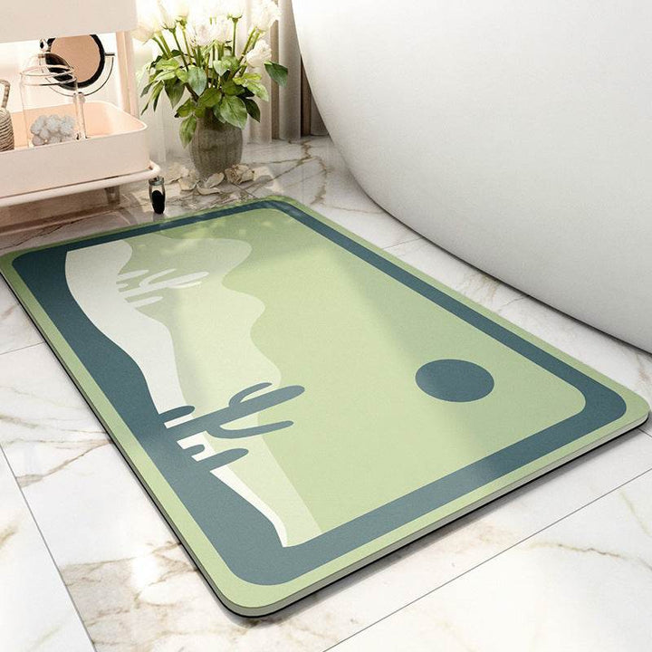 Tech Velvet Into The Door Mat Bathroom - ZEYTONCART