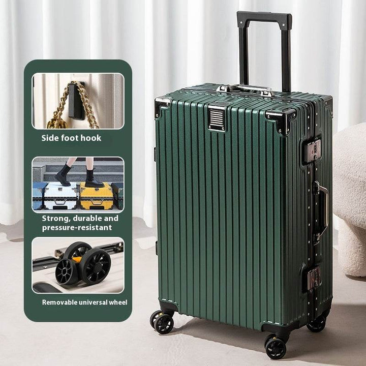 Suitcase Large Capacity Aluminium Frame Luggage - ZEYTONCART