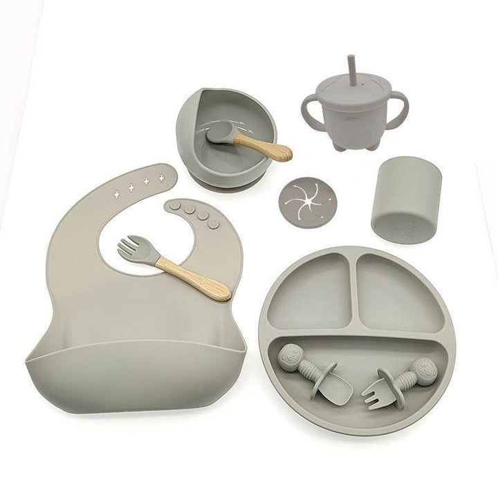 Baby Eat Learning Complementary Food Feeding Silicone Tableware - ZEYTONCART