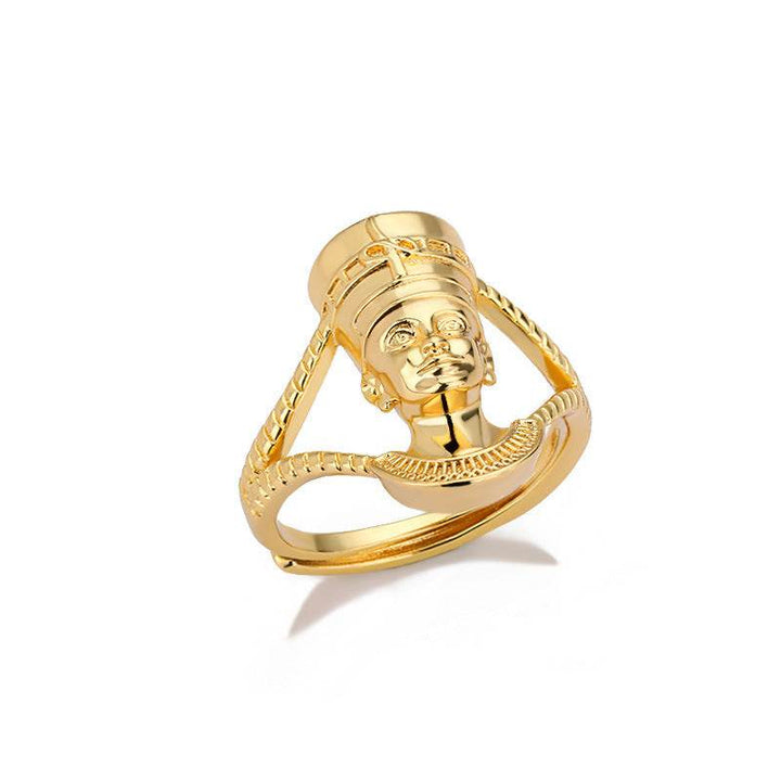 Indian Double Layered Rings Couple Rings - ZEYTONCART