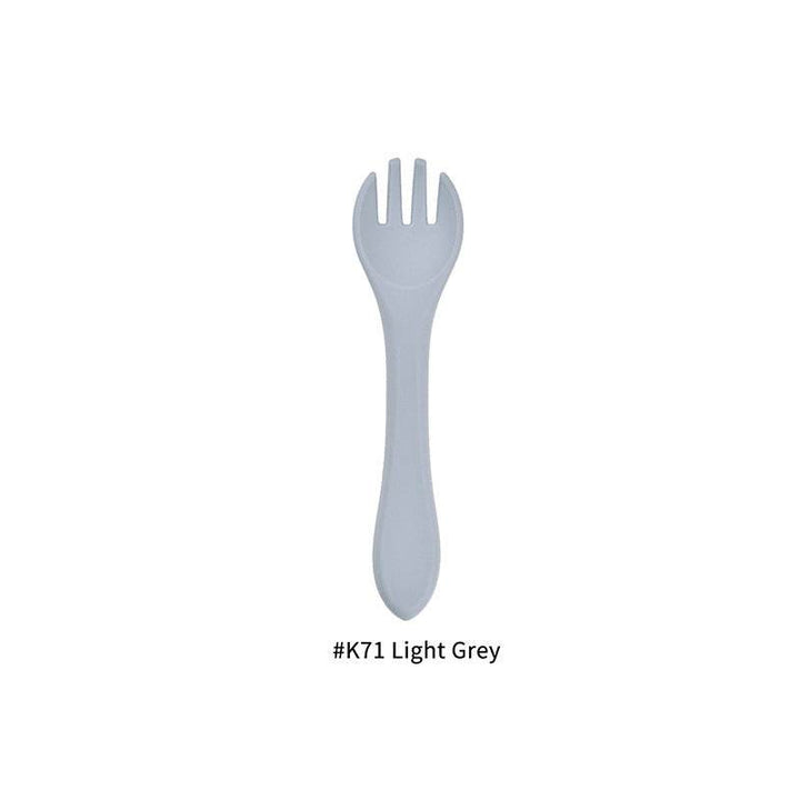 Food Grade Baby Feeding Tableware Silicone Fork - ZEYTONCART