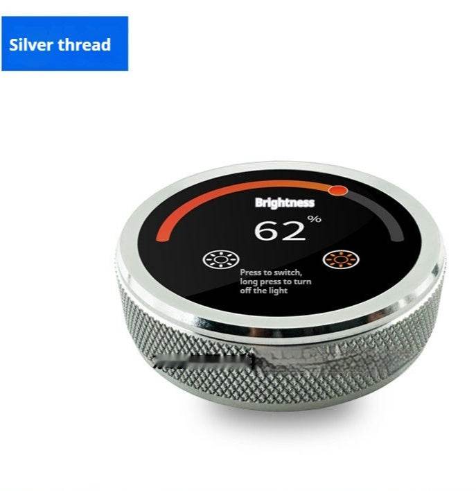 Knob Screen Round Display Small Household Appliances Central Control Audio Aluminum Alloy - ZEYTONCART