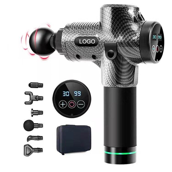 Fascia Massager Massage Gun Muscle Massager Neck Cream Gun Fitness Equipment Massage Gun - ZEYTONCART