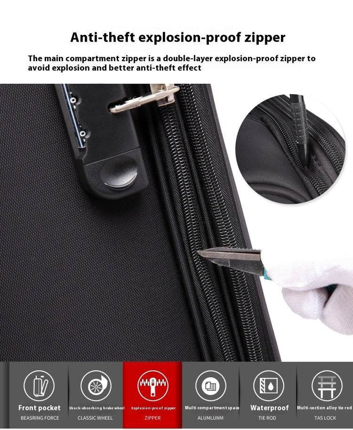 Business Luggage Men's Oxford Cloth Luggage Travel Boarding Women's Suitcase - ZEYTONCART