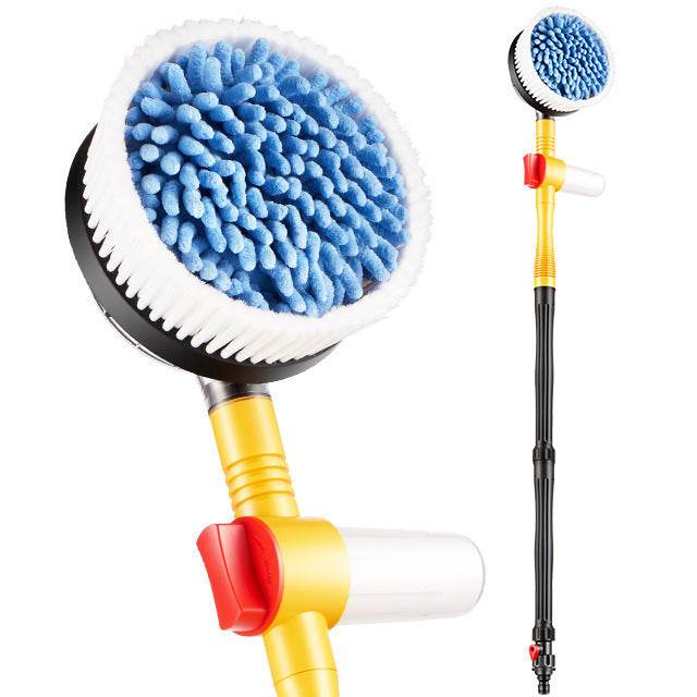 Car Wash Artifact Water Gun Hose High Pressure With Foam Pot Household Nozzle Car Brush Mop Tool Set - ZEYTONCART