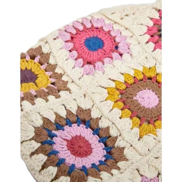 Women's Fashion Crochet Tote Shoulder Bag - ZEYTONCART