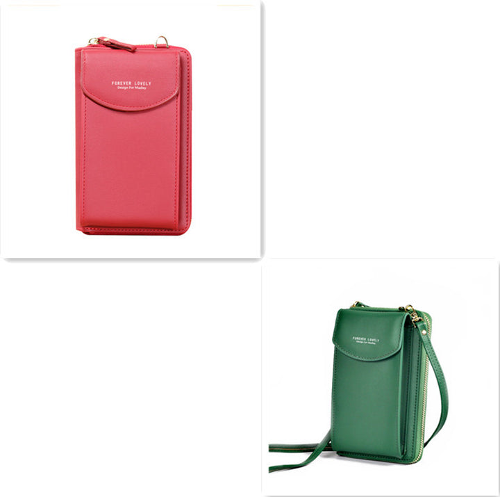 PU Luxury Handbags Womens Bags for Woman Ladies Hand Bags Women's Crossbody Bags Purse Clutch Phone Wallet Shoulder Bag - ZEYTONCART