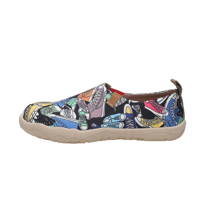 Round Toe Flat Bottom Comfortable Slip-on Lofter Pumps Sneakers For Women - ZEYTONCART