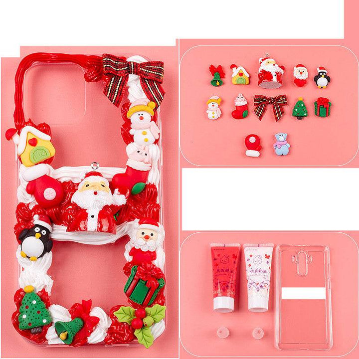 Diy Cream Gel Mobile Phone Case Set Cute Element Resin Accessories - ZEYTONCART