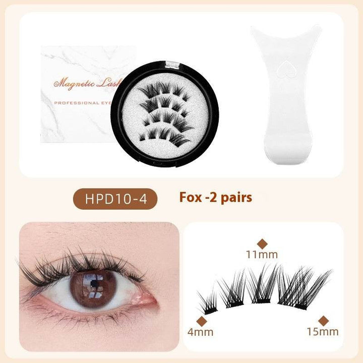Magnetic False Eyelashes Quantum Magnet 3d - ZEYTONCART