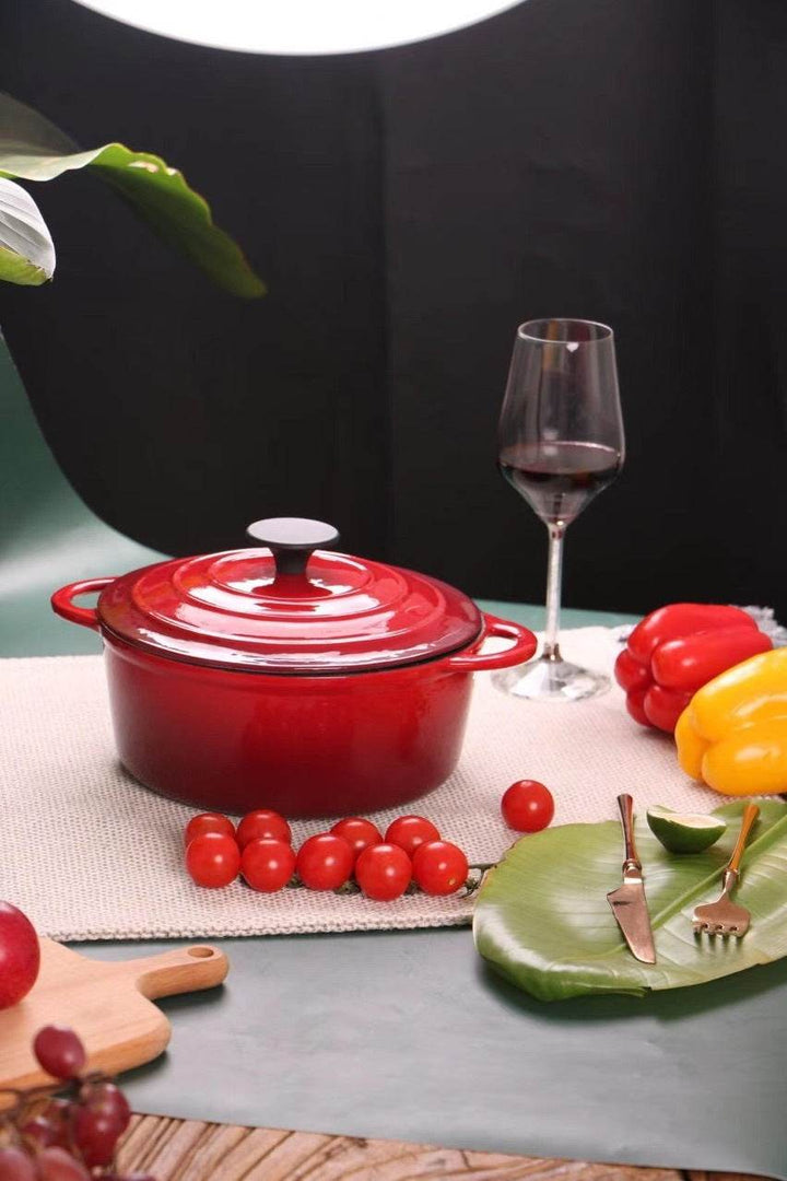 Zeyton Best Universal Stew Pot in Vibrant Red - ZEYTONCART