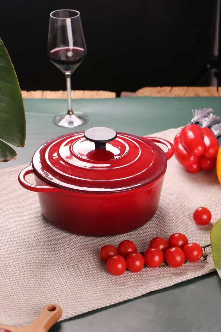 Zeyton Best Universal Stew Pot in Vibrant Red - ZEYTONCART