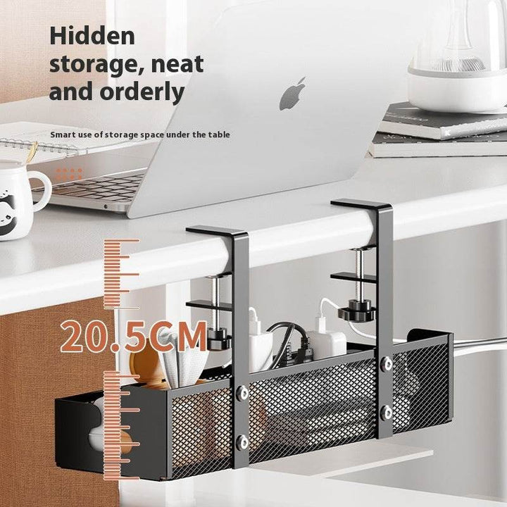 Punch-free Cord Manager Under The Table Cable Management Rack - ZEYTONCART