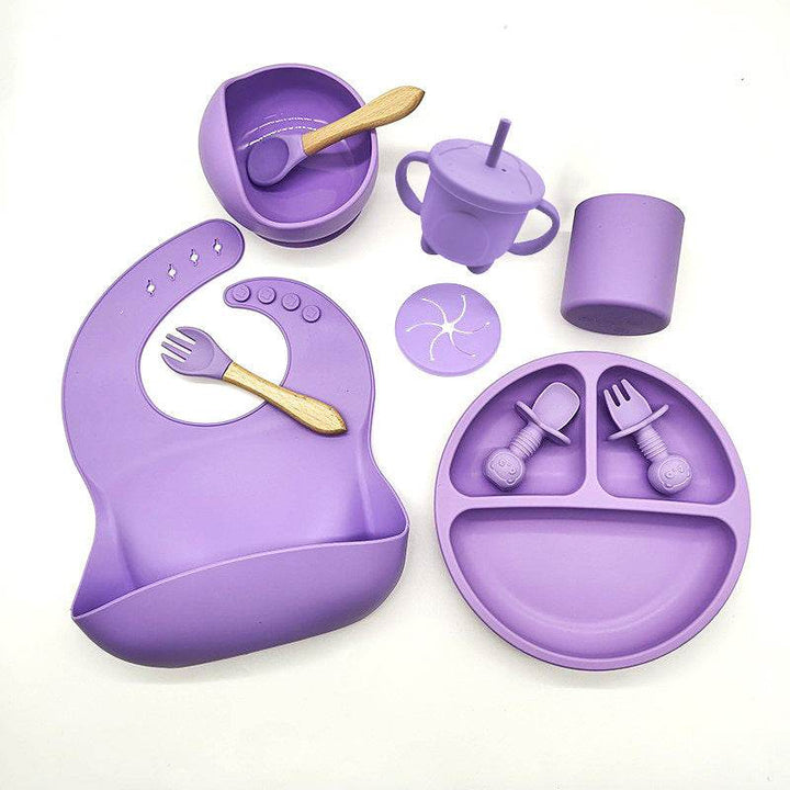 Baby Eat Learning Complementary Food Feeding Silicone Tableware - ZEYTONCART
