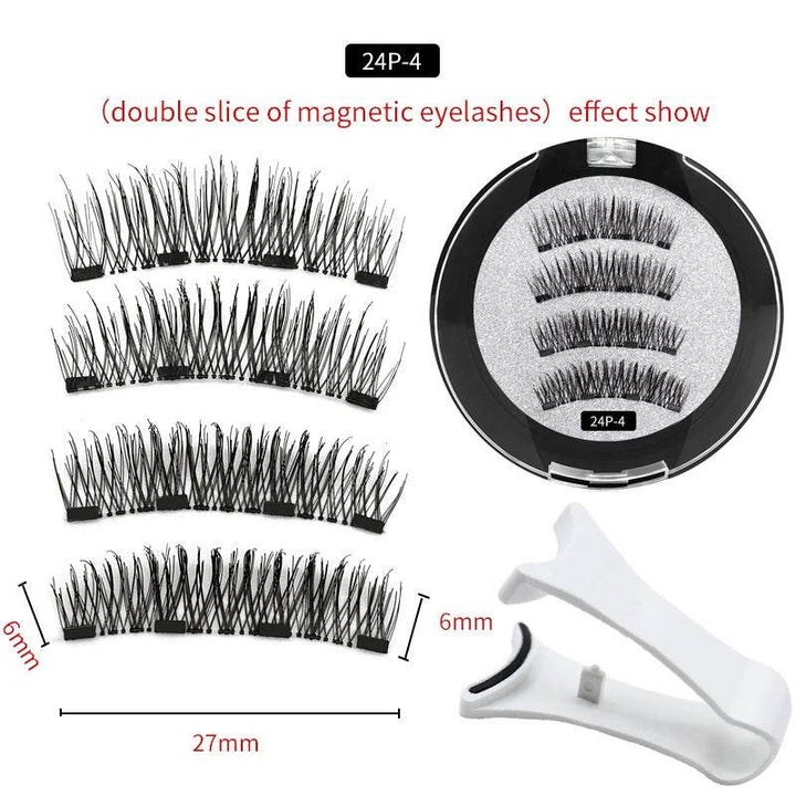 Magnetic False Eyelashes Quantum Magnet 3d - ZEYTONCART