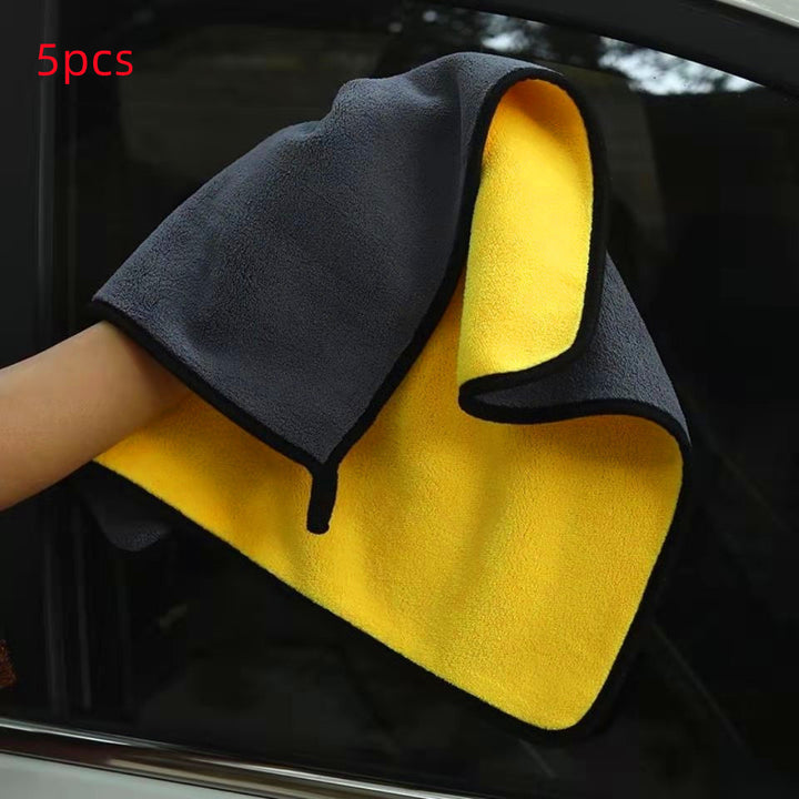 Two-color Couble-sided Car Dual-use Cleaning Car Wash Towel - ZEYTONCART