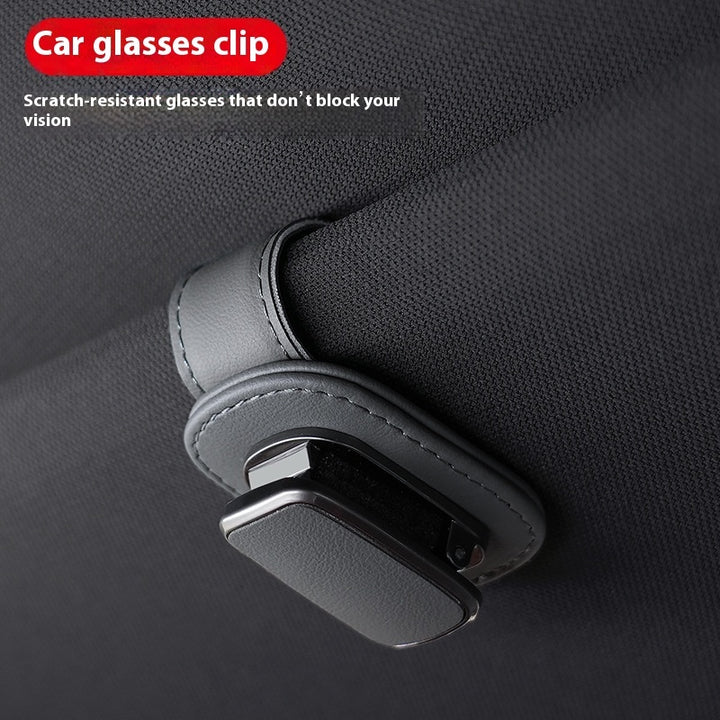 Leather Car Accessories Car Glasses Frame - ZEYTONCART