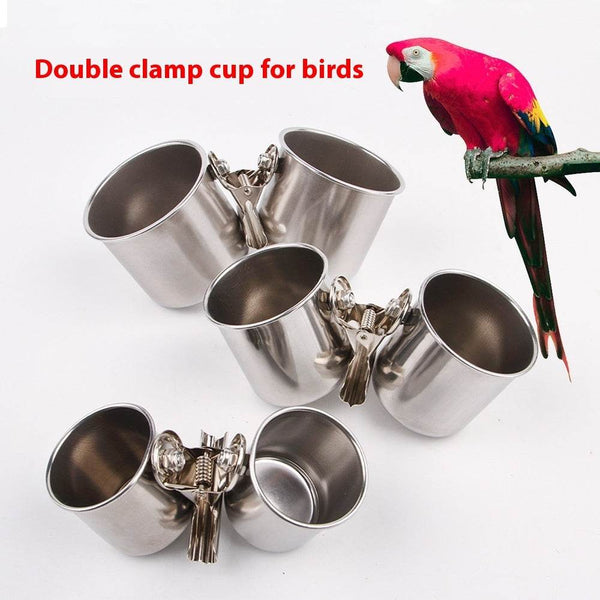 Birdcage Food Container Outdoor Feeder - ZEYTONCART