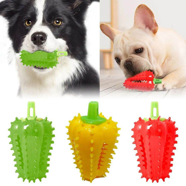 Interactive Dog Teething Chili Chewers Toy Interactive Toys Dog Toys - ZEYTONCART