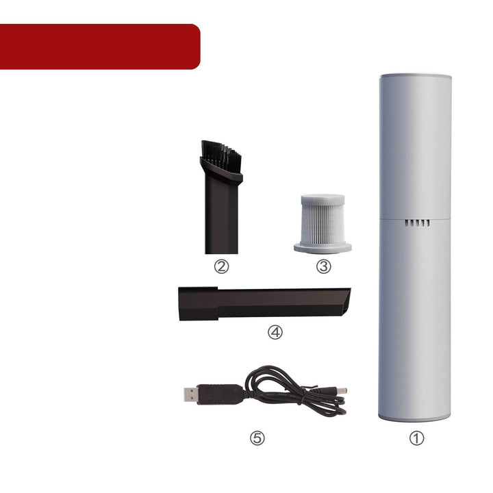 Car Vacuum Cleaner Wireless Charging Portable Mini - ZEYTONCART