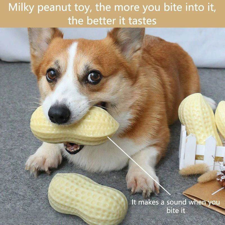 Rubber Vinyl Dog Toys For Small Dogs Elasticity Chew Boredom Relief Toys Teeth Cleaning Sound Toys Pet Stuff Accessories - ZEYTONCART