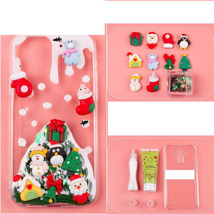 Diy Cream Gel Mobile Phone Case Set Cute Element Resin Accessories - ZEYTONCART