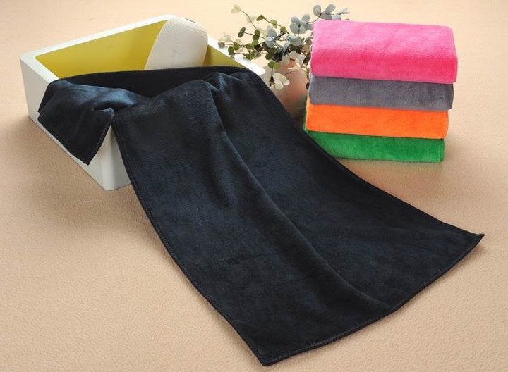Microfiber Barber Shop Special Dry Hair Towel For Beauty Salon - ZEYTONCART