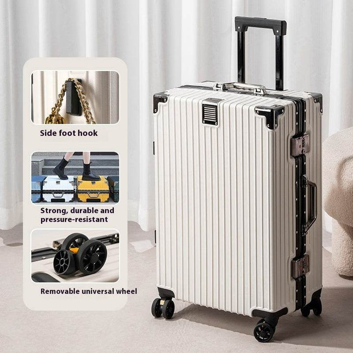 Suitcase Large Capacity Aluminium Frame Luggage - ZEYTONCART